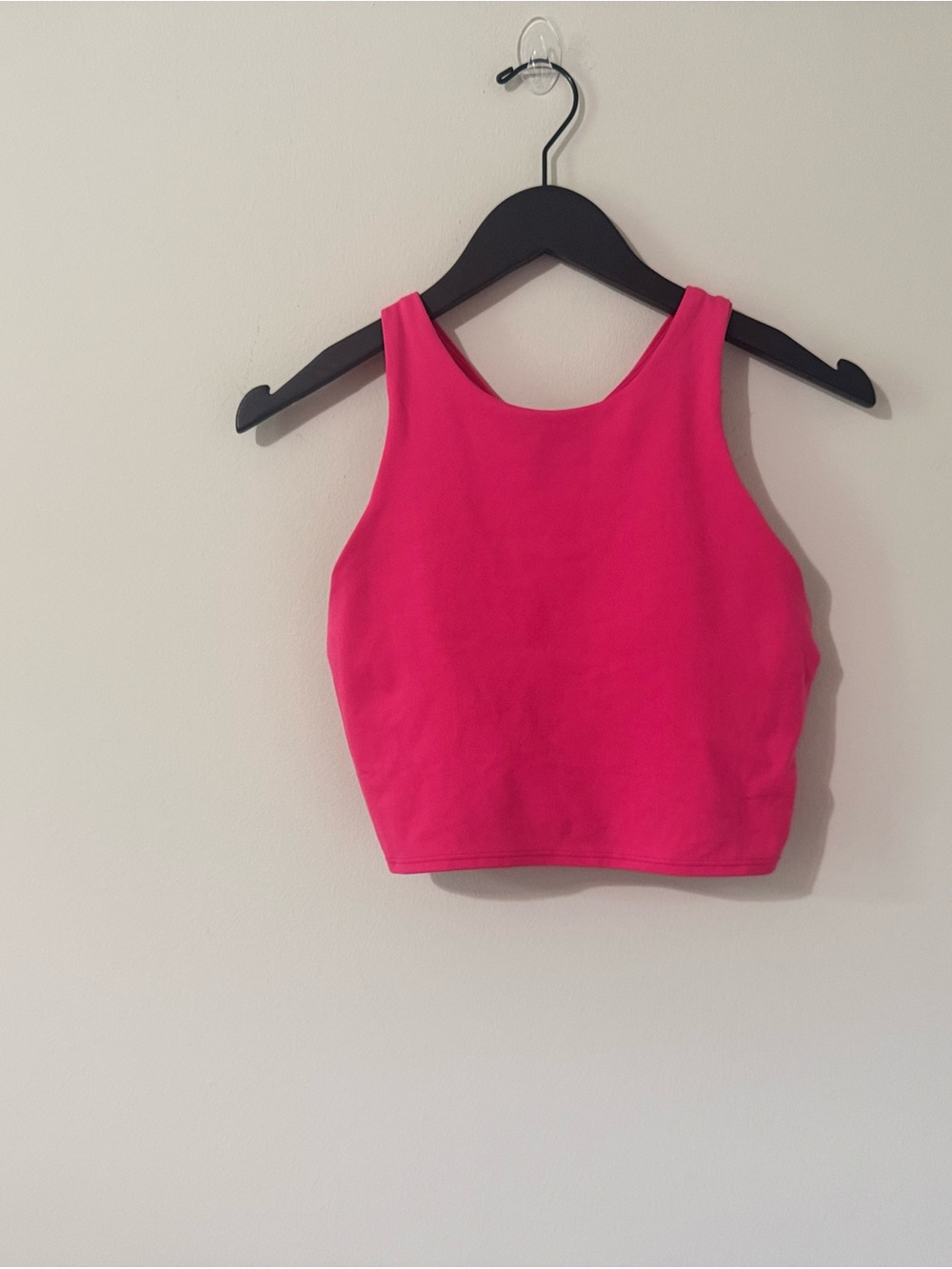 Athleta Bright Pink Crop Tank Top